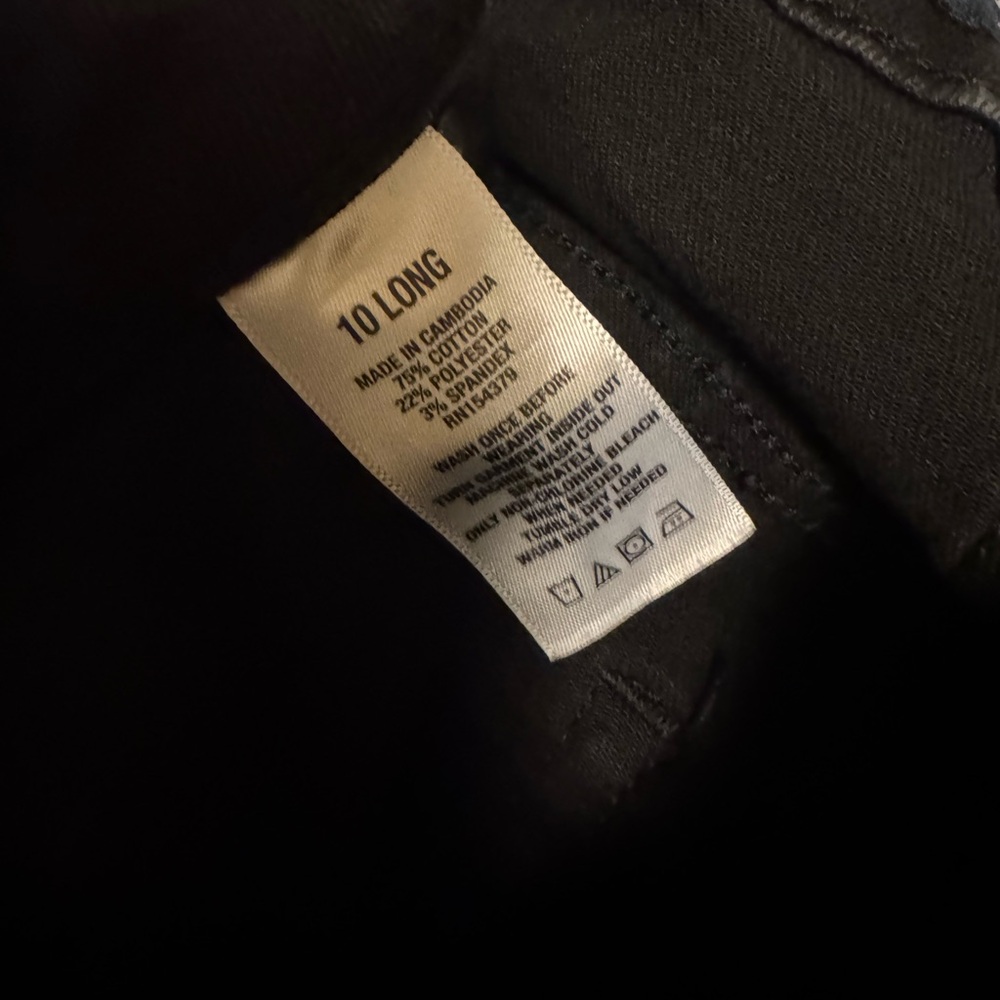 Aeropostale Black Distressed Jeggings - Picture 3 of 7